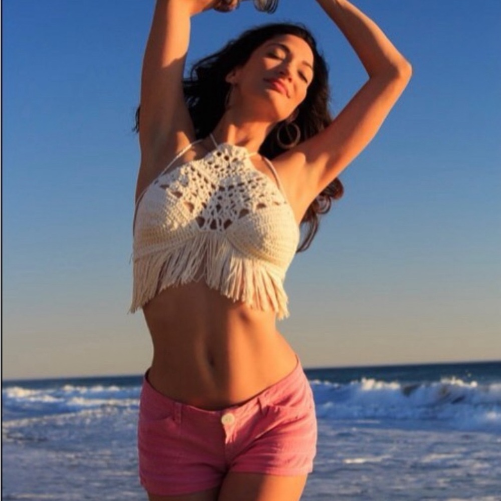 Crochet Halter Crop Top By Knit Wit Knits